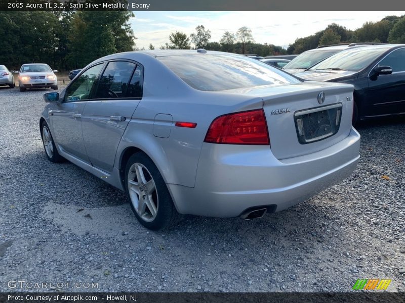 Satin Silver Metallic / Ebony 2005 Acura TL 3.2