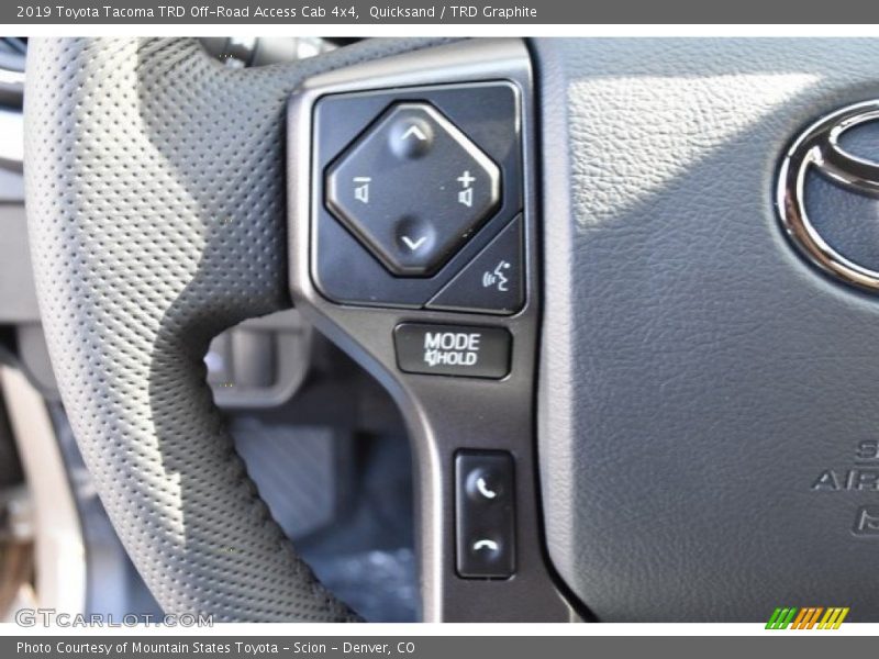  2019 Tacoma TRD Off-Road Access Cab 4x4 Steering Wheel