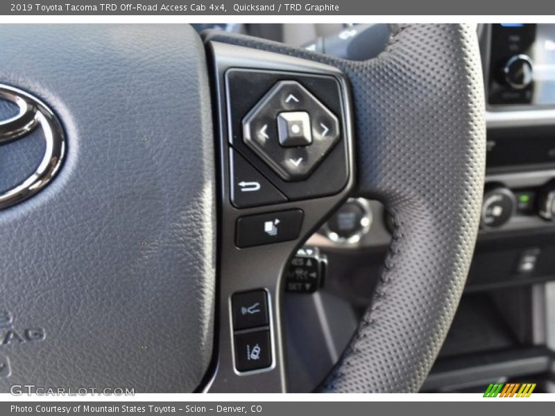  2019 Tacoma TRD Off-Road Access Cab 4x4 Steering Wheel