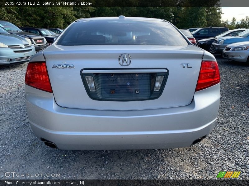 Satin Silver Metallic / Ebony 2005 Acura TL 3.2