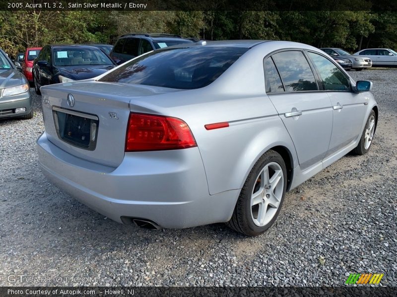 Satin Silver Metallic / Ebony 2005 Acura TL 3.2