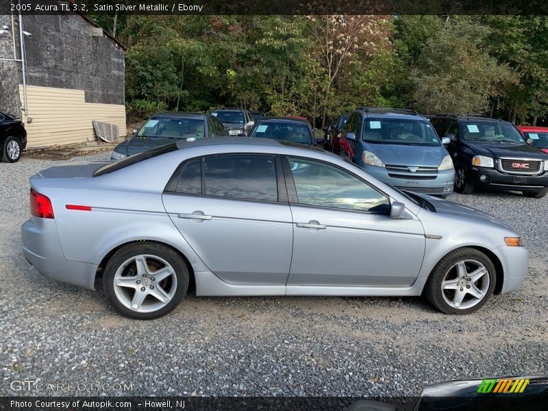 Satin Silver Metallic / Ebony 2005 Acura TL 3.2