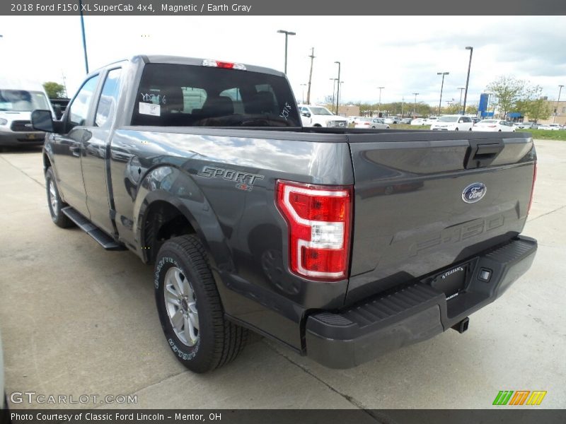 Magnetic / Earth Gray 2018 Ford F150 XL SuperCab 4x4