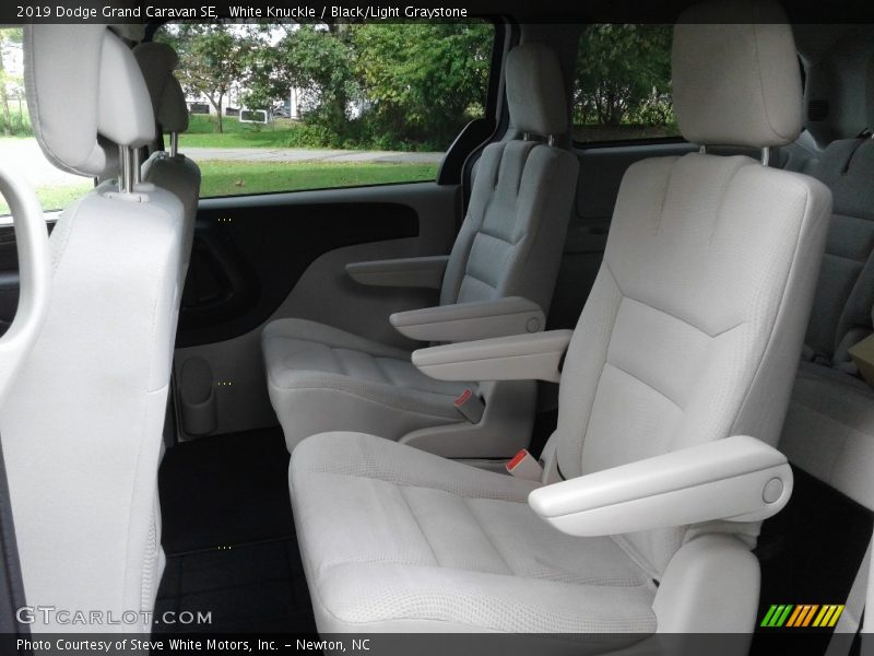 White Knuckle / Black/Light Graystone 2019 Dodge Grand Caravan SE