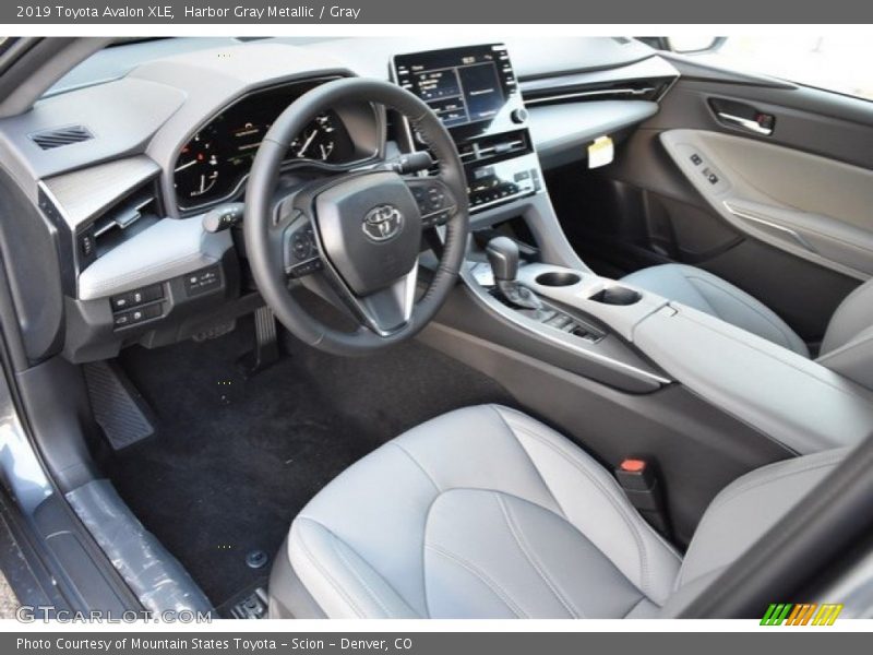Harbor Gray Metallic / Gray 2019 Toyota Avalon XLE