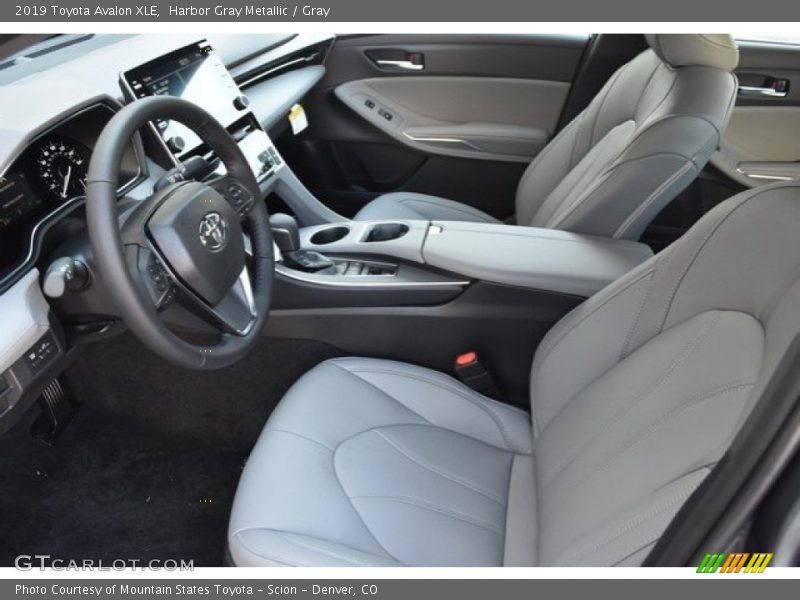 Harbor Gray Metallic / Gray 2019 Toyota Avalon XLE