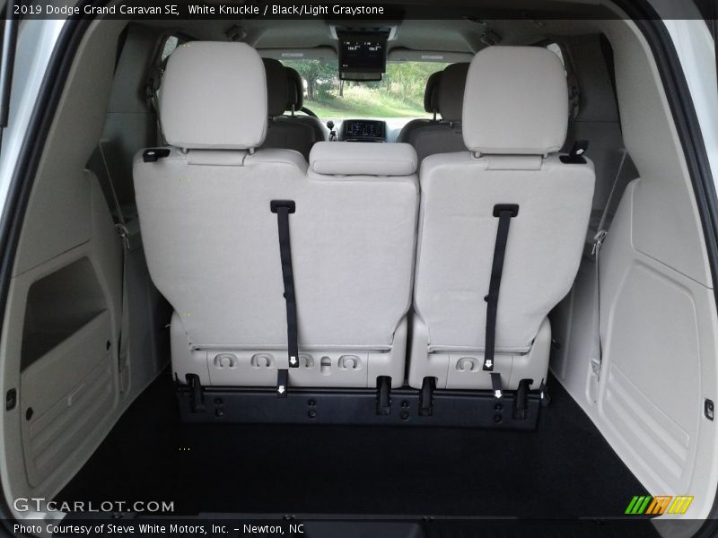 White Knuckle / Black/Light Graystone 2019 Dodge Grand Caravan SE