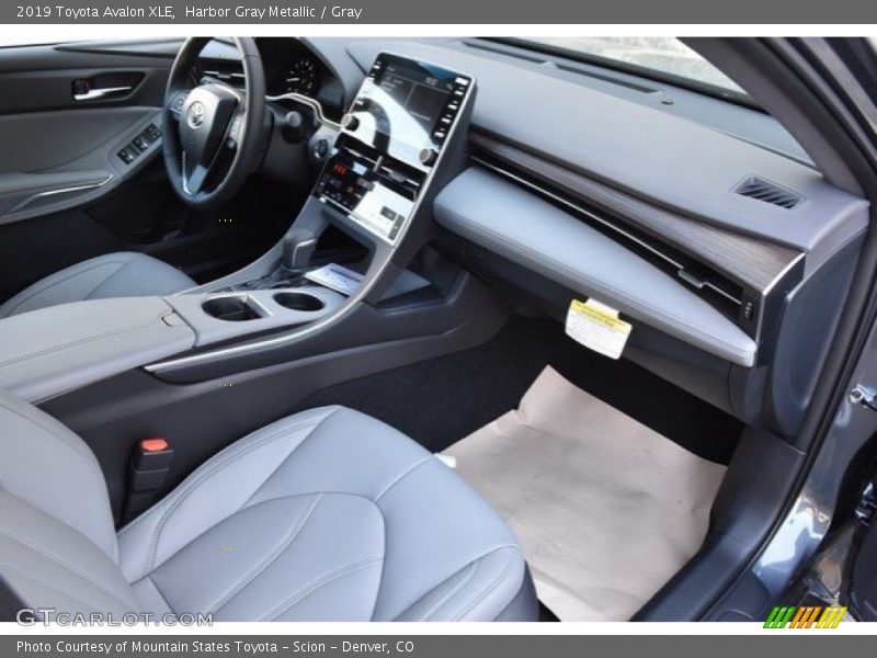 Harbor Gray Metallic / Gray 2019 Toyota Avalon XLE