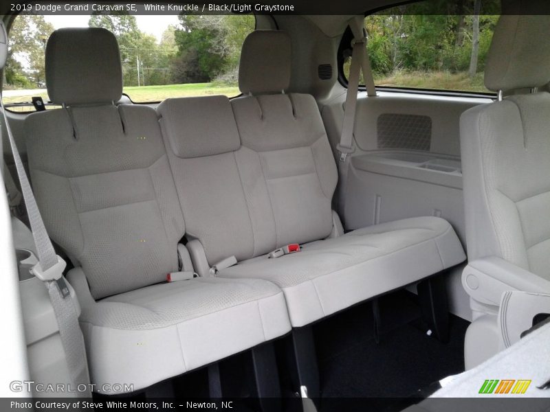 White Knuckle / Black/Light Graystone 2019 Dodge Grand Caravan SE