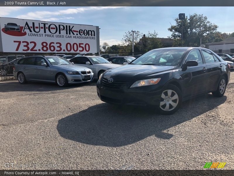 Black / Ash 2009 Toyota Camry LE