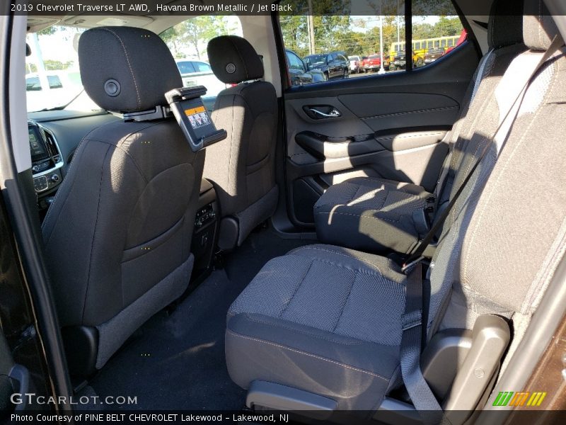 Havana Brown Metallic / Jet Black 2019 Chevrolet Traverse LT AWD