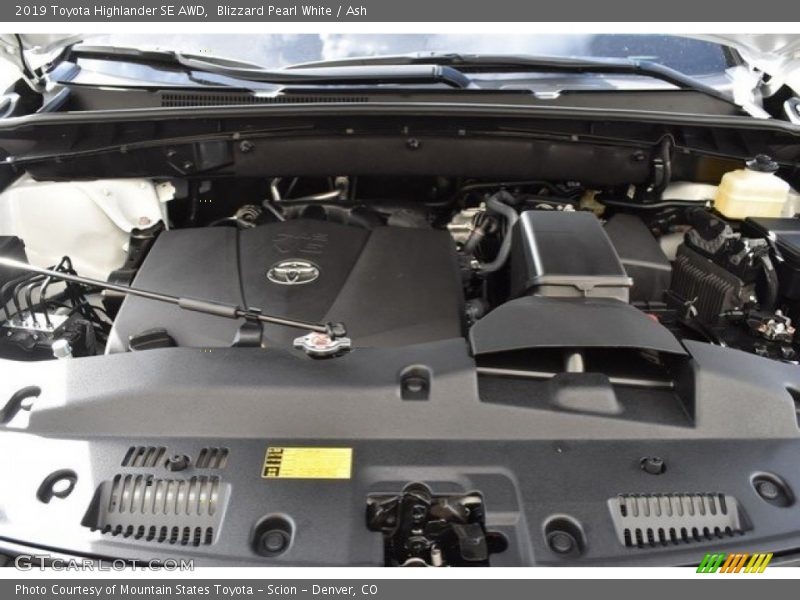  2019 Highlander SE AWD Engine - 3.5 Liter DOHC 24-Valve VVT-i V6