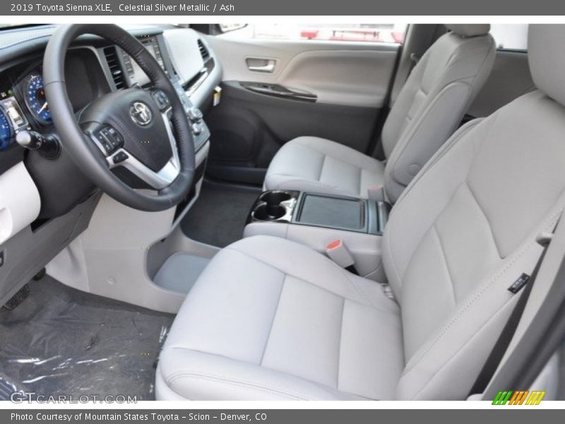 Celestial Silver Metallic / Ash 2019 Toyota Sienna XLE
