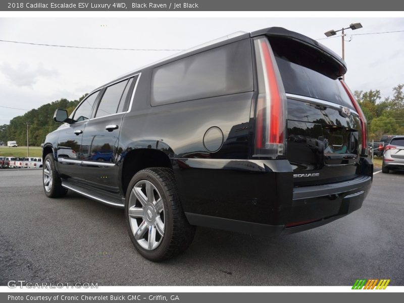 Black Raven / Jet Black 2018 Cadillac Escalade ESV Luxury 4WD