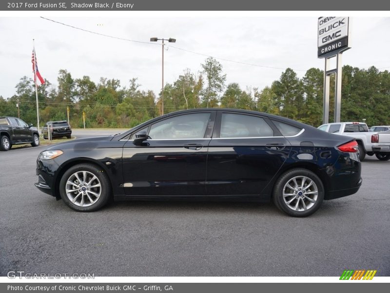 Shadow Black / Ebony 2017 Ford Fusion SE