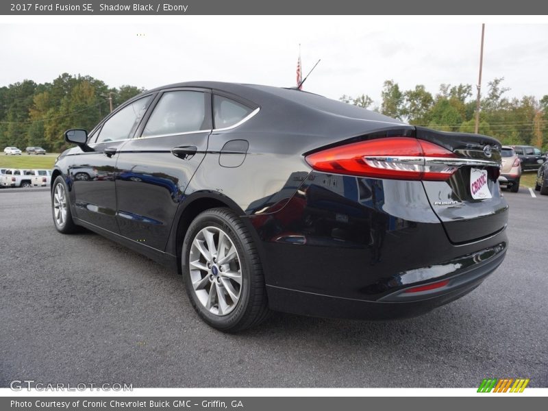 Shadow Black / Ebony 2017 Ford Fusion SE