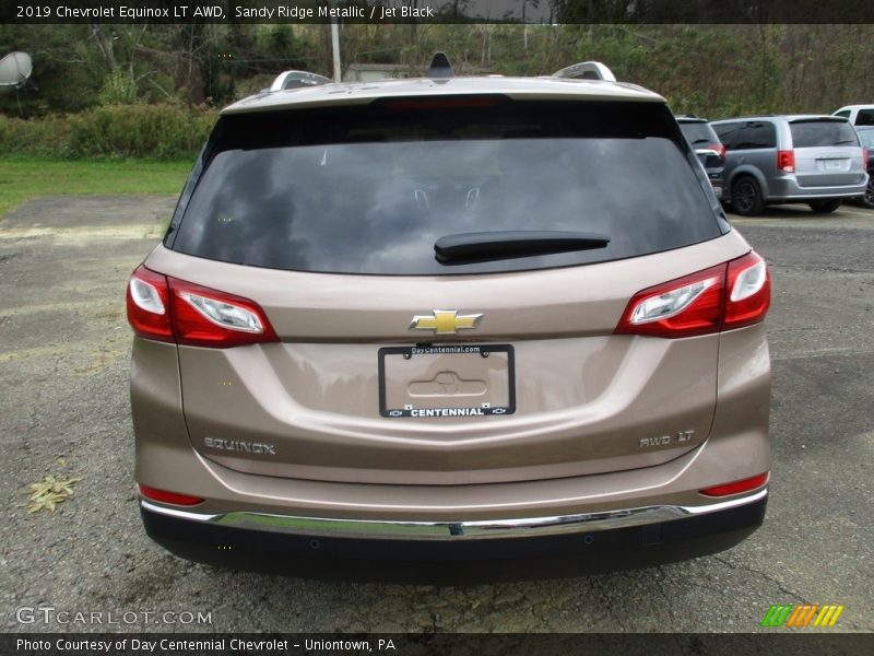 Sandy Ridge Metallic / Jet Black 2019 Chevrolet Equinox LT AWD