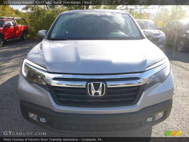 Lunar Silver Metallic / Black 2019 Honda Ridgeline RTL-T AWD