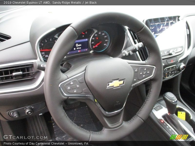Sandy Ridge Metallic / Jet Black 2019 Chevrolet Equinox LT AWD
