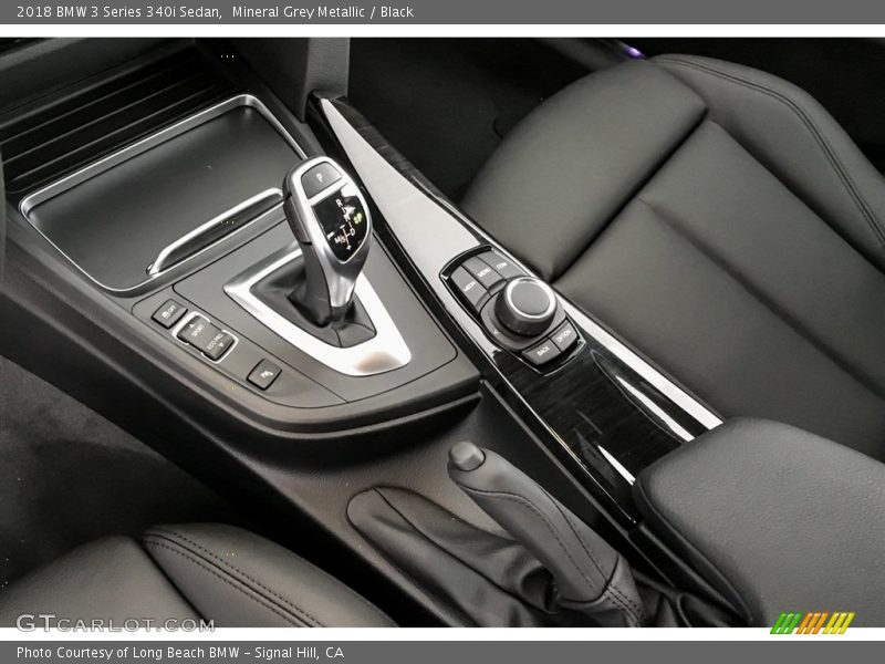 Mineral Grey Metallic / Black 2018 BMW 3 Series 340i Sedan