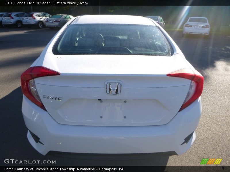 Taffeta White / Ivory 2018 Honda Civic LX Sedan