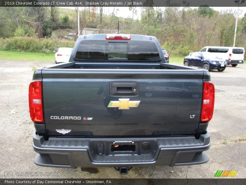 Shadow Gray Metallic / Jet Black 2019 Chevrolet Colorado LT Crew Cab 4x4