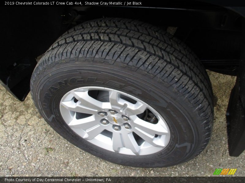 Shadow Gray Metallic / Jet Black 2019 Chevrolet Colorado LT Crew Cab 4x4