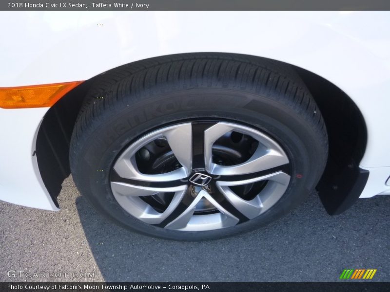 Taffeta White / Ivory 2018 Honda Civic LX Sedan