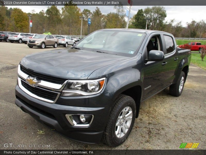 Shadow Gray Metallic / Jet Black 2019 Chevrolet Colorado LT Crew Cab 4x4