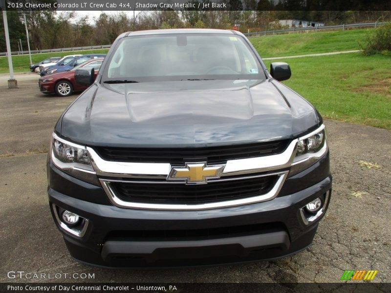 Shadow Gray Metallic / Jet Black 2019 Chevrolet Colorado LT Crew Cab 4x4
