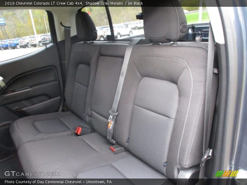 Rear Seat of 2019 Colorado LT Crew Cab 4x4