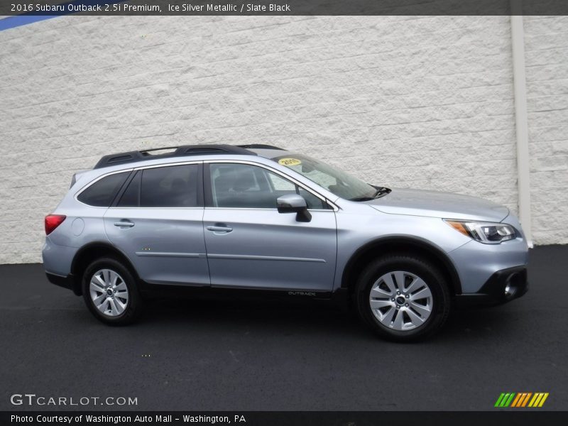 Ice Silver Metallic / Slate Black 2016 Subaru Outback 2.5i Premium