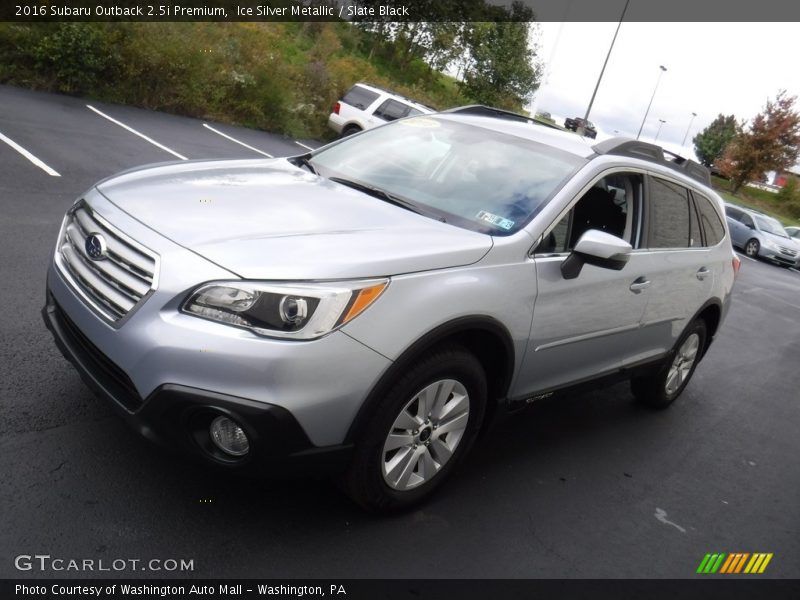 Ice Silver Metallic / Slate Black 2016 Subaru Outback 2.5i Premium