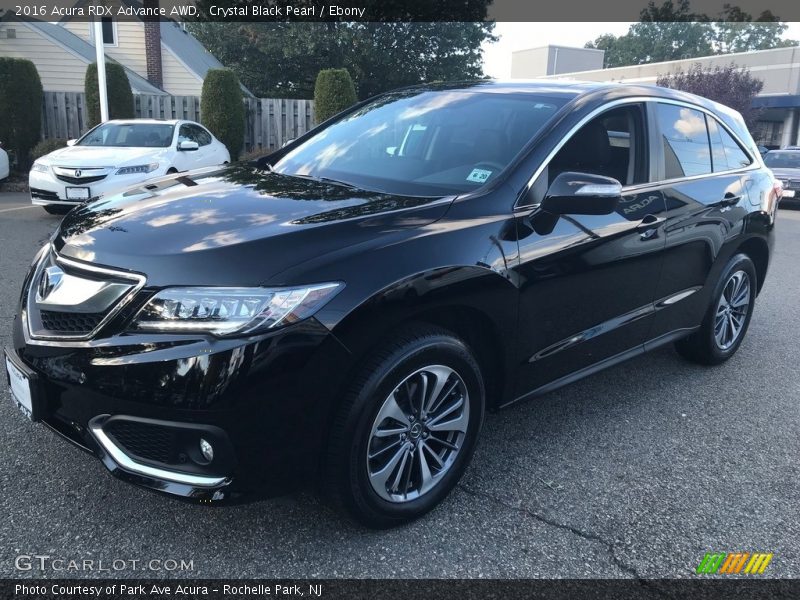 Crystal Black Pearl / Ebony 2016 Acura RDX Advance AWD