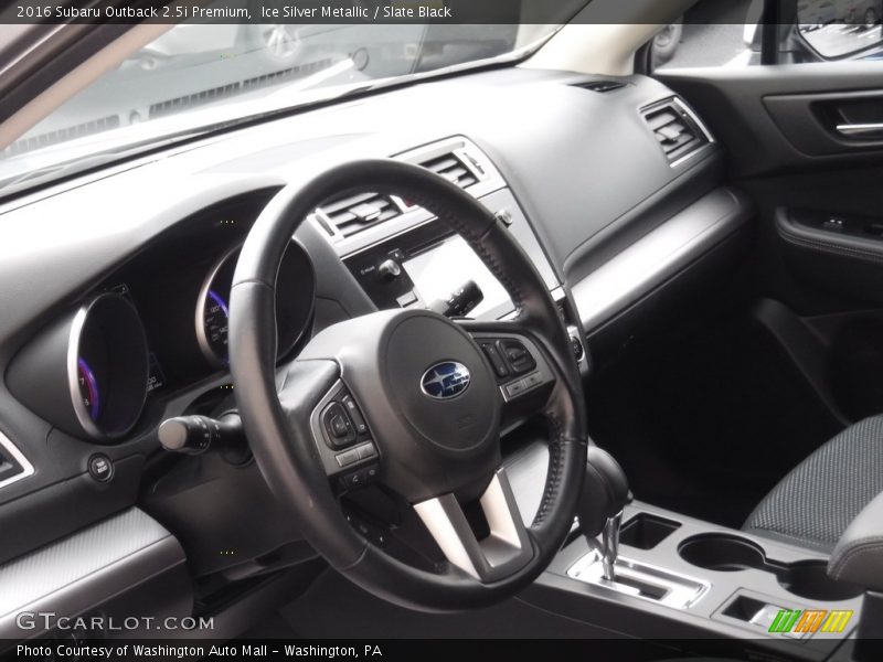 Ice Silver Metallic / Slate Black 2016 Subaru Outback 2.5i Premium