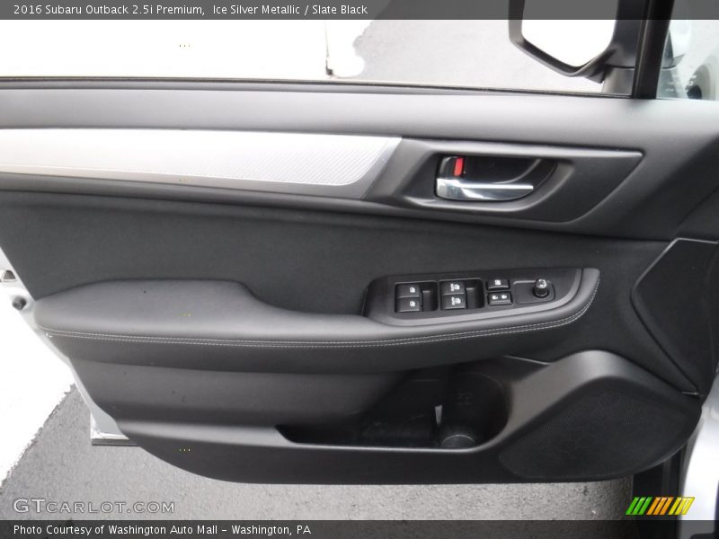 Ice Silver Metallic / Slate Black 2016 Subaru Outback 2.5i Premium
