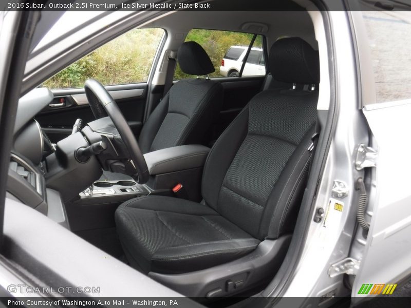 Ice Silver Metallic / Slate Black 2016 Subaru Outback 2.5i Premium