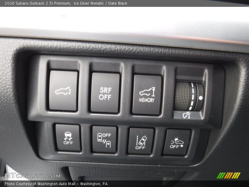 Ice Silver Metallic / Slate Black 2016 Subaru Outback 2.5i Premium