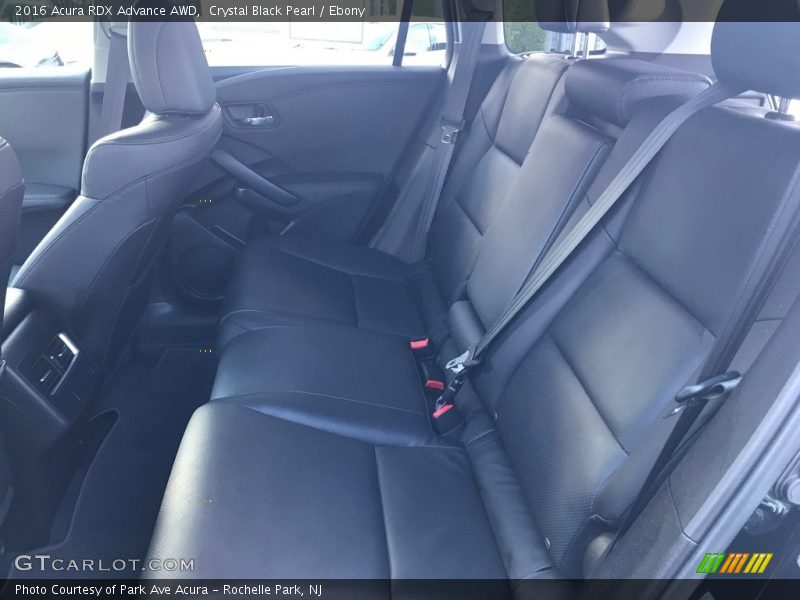 Crystal Black Pearl / Ebony 2016 Acura RDX Advance AWD
