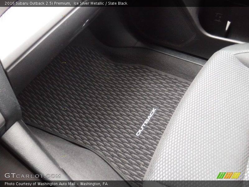Ice Silver Metallic / Slate Black 2016 Subaru Outback 2.5i Premium