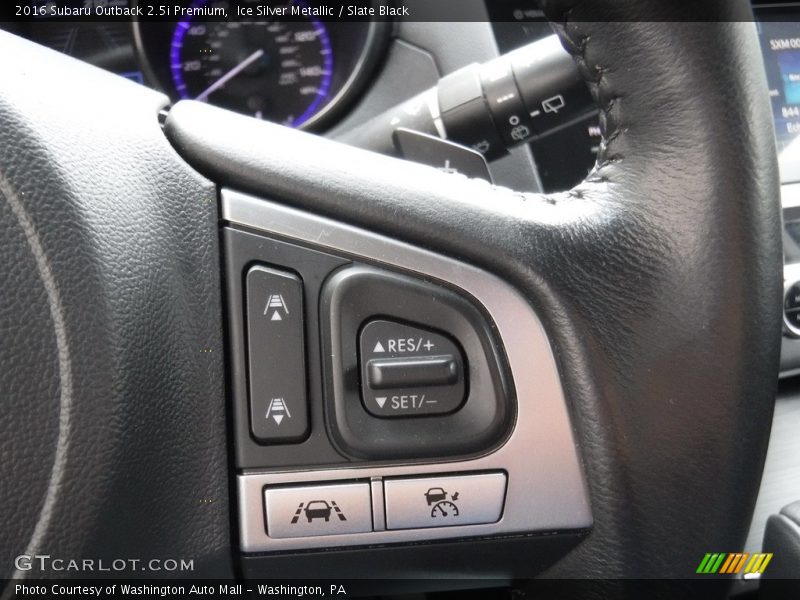 Ice Silver Metallic / Slate Black 2016 Subaru Outback 2.5i Premium