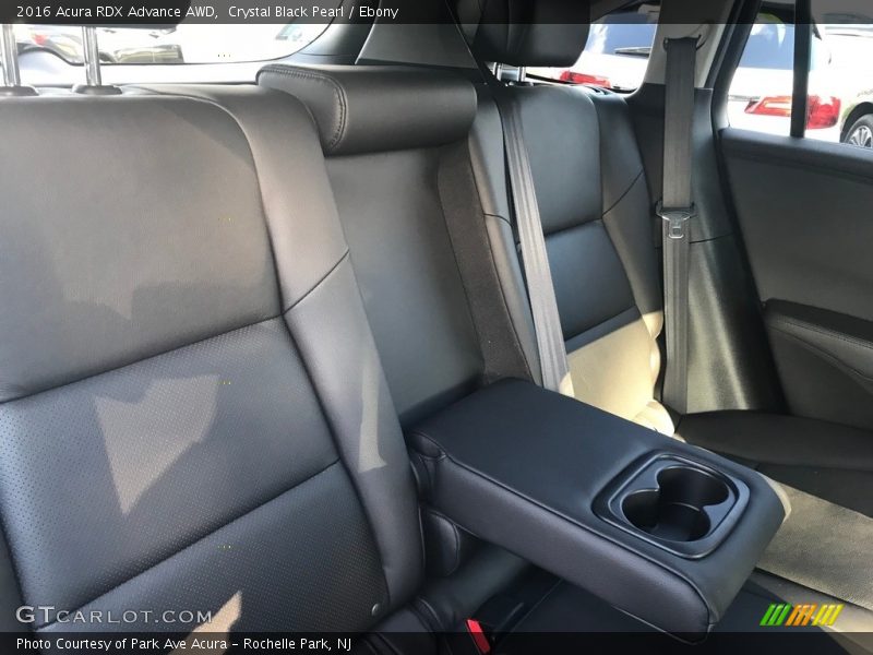 Crystal Black Pearl / Ebony 2016 Acura RDX Advance AWD