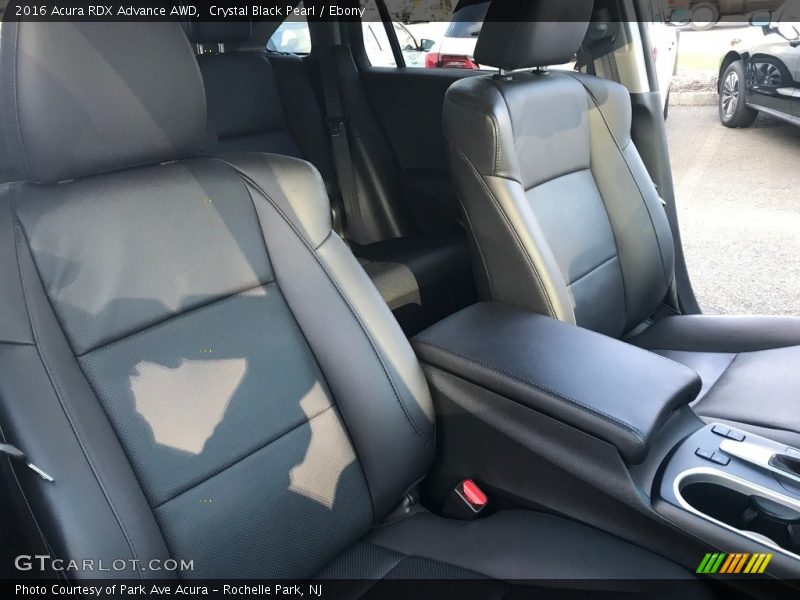Crystal Black Pearl / Ebony 2016 Acura RDX Advance AWD