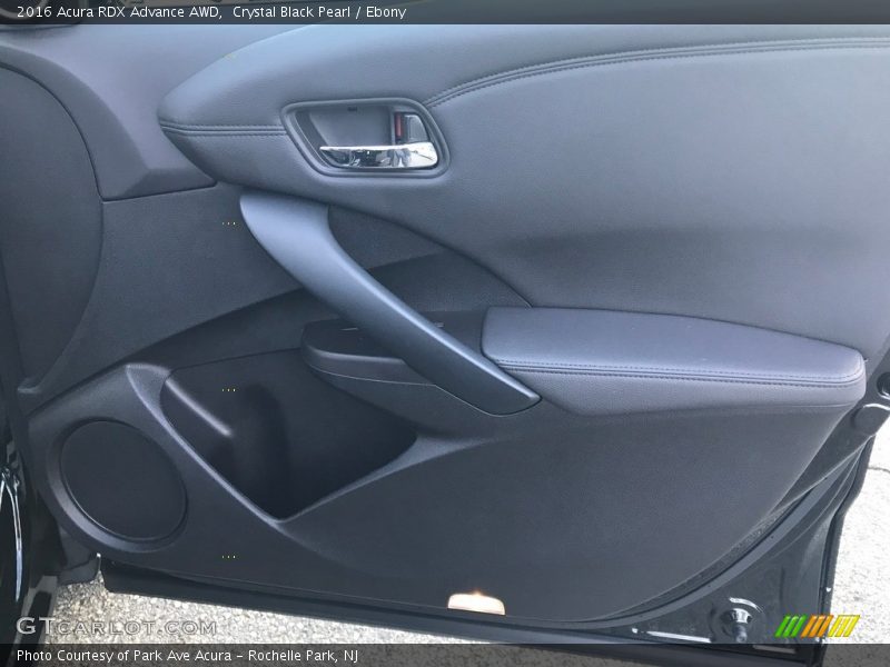 Crystal Black Pearl / Ebony 2016 Acura RDX Advance AWD