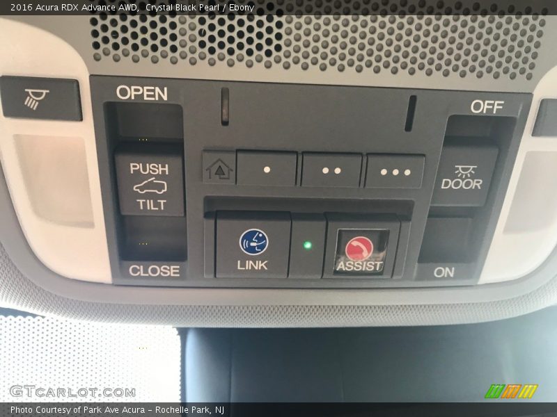 Crystal Black Pearl / Ebony 2016 Acura RDX Advance AWD