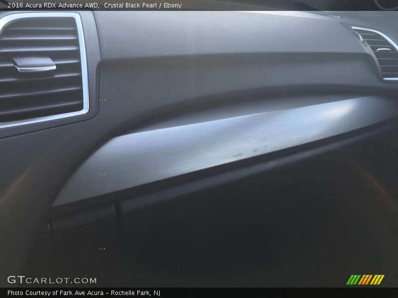 Crystal Black Pearl / Ebony 2016 Acura RDX Advance AWD