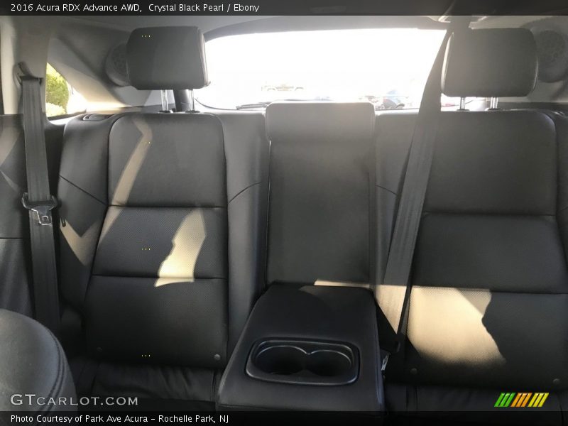 Crystal Black Pearl / Ebony 2016 Acura RDX Advance AWD