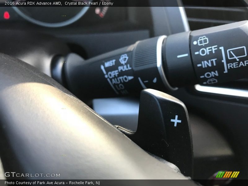 Crystal Black Pearl / Ebony 2016 Acura RDX Advance AWD