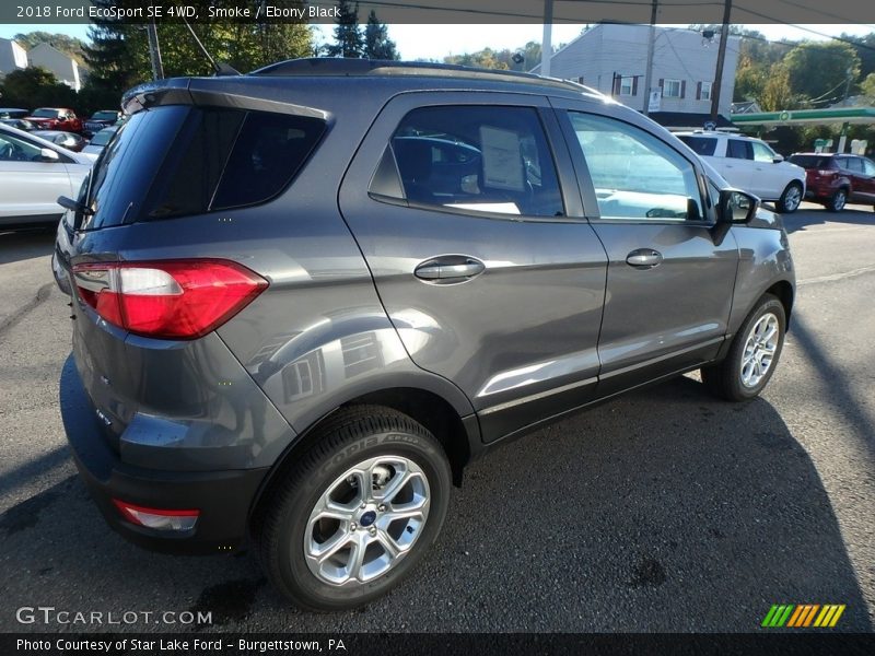 Smoke / Ebony Black 2018 Ford EcoSport SE 4WD