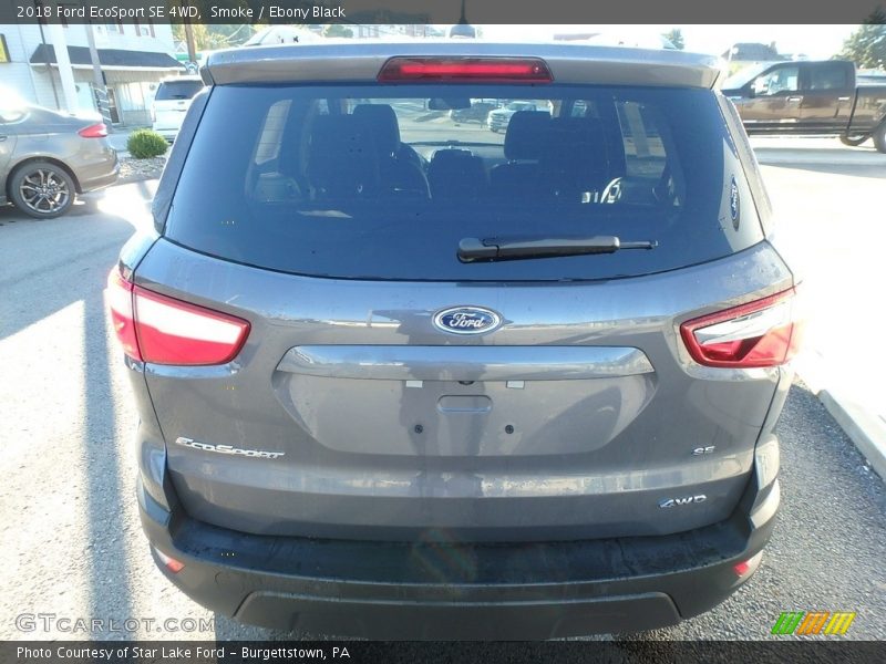 Smoke / Ebony Black 2018 Ford EcoSport SE 4WD